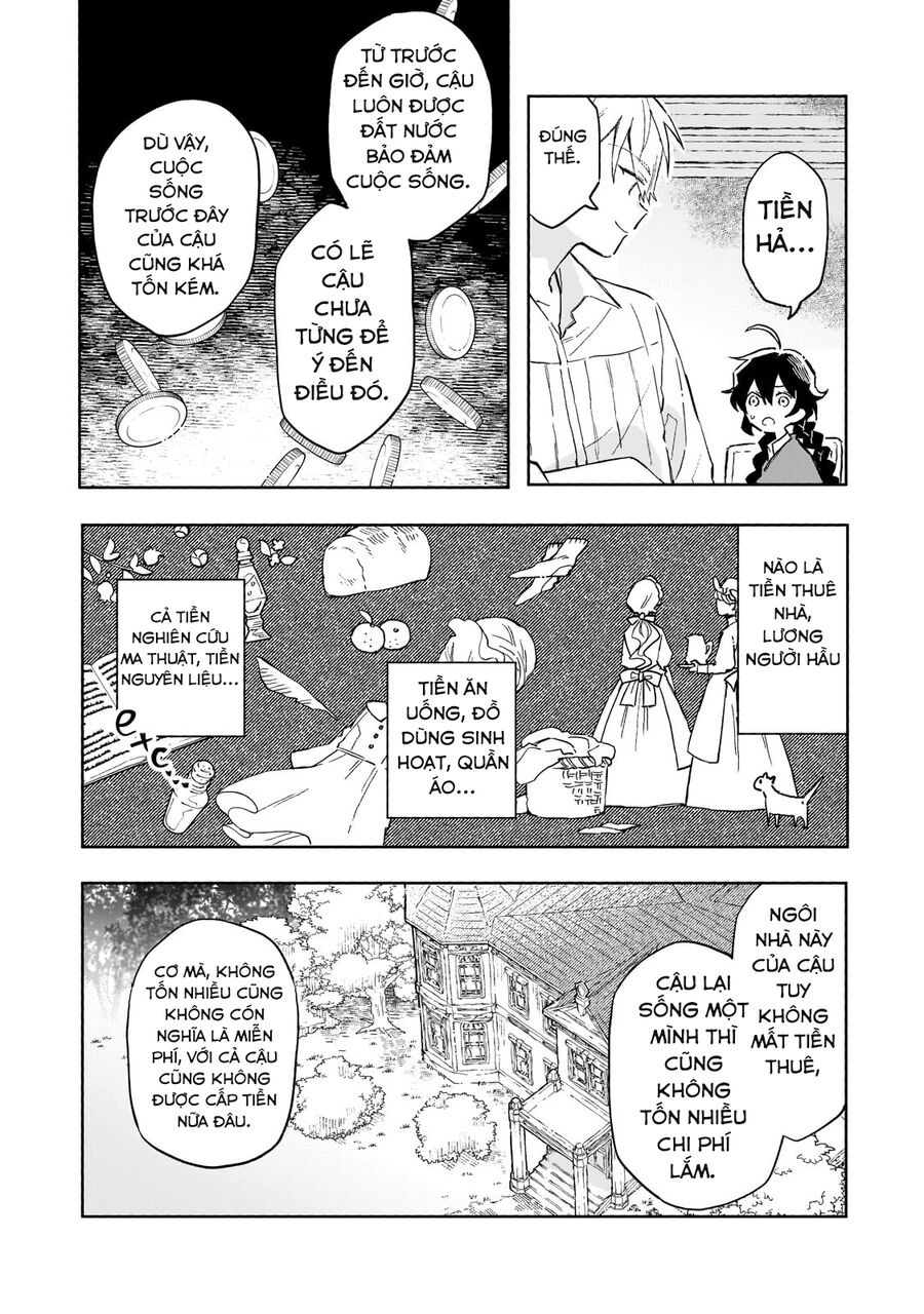 Akatsuki No Majo Reishi Wa Jiyu Ni Ikitai Mao Tobatsu O Oeta Node, Nonbiri O Mise O Hirakimasu Chapter 5 - Trang 2