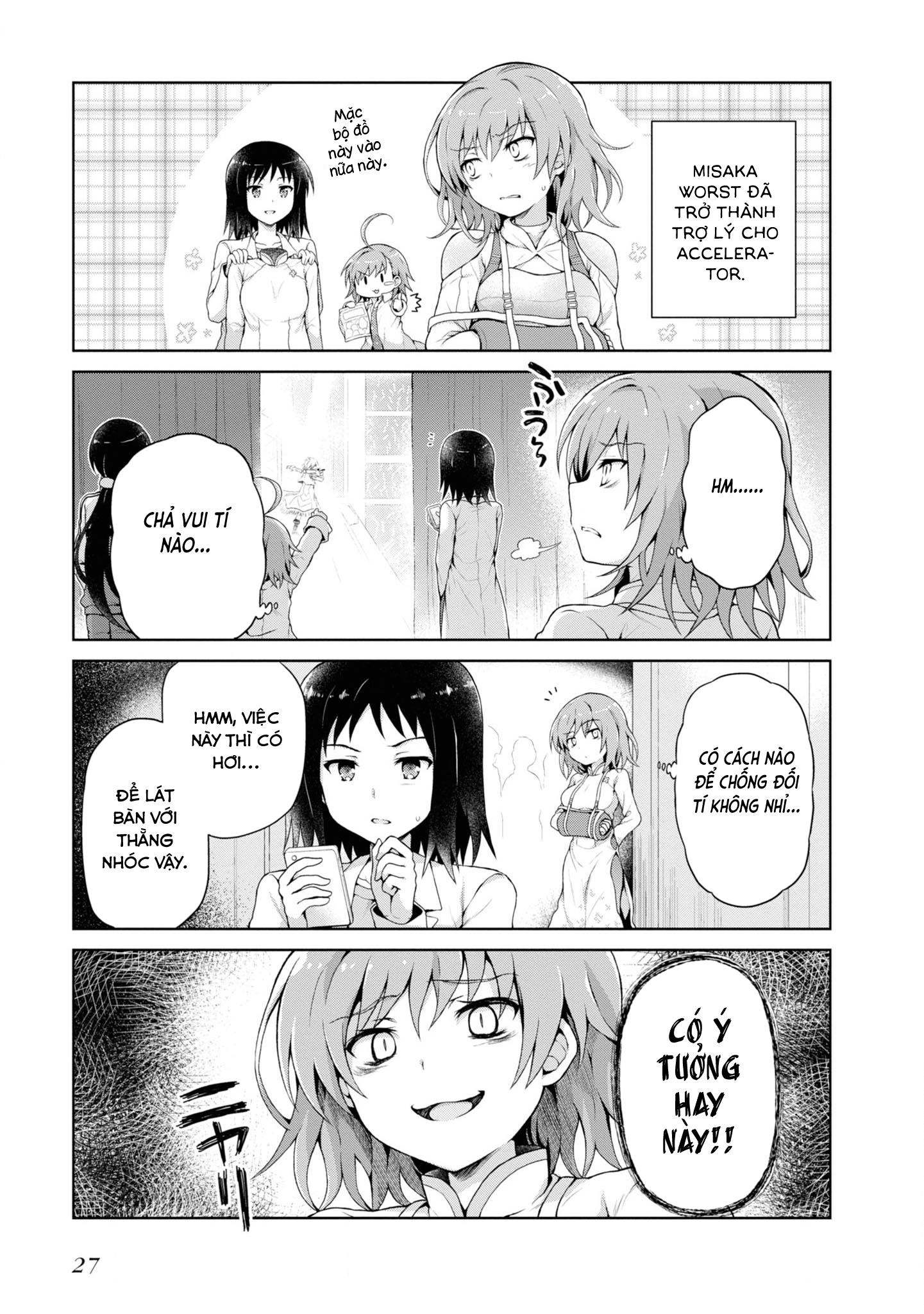 Toaru Idol No Accelerator-Sama Chapter 32 - Trang 2
