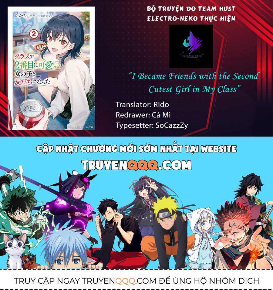 Làm Bạn Với Cô Nàng Dễ Thương Nhì Lớp Chapter 2 - Trang 2