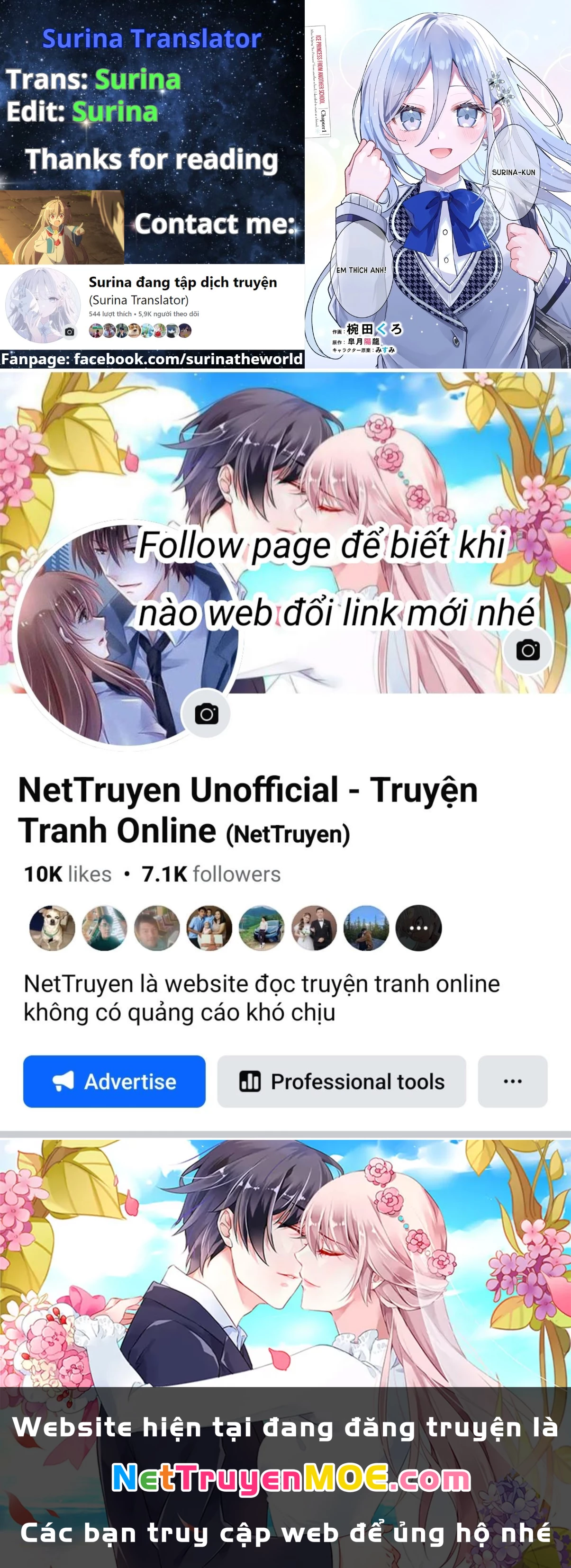 Sau Khi Giúp Đỡ “Công Chúa Băng Giá” Từ Trường Khác, Chúng Tôi Bắt Đầu Làm Bạn Chapter 1.1 - Trang 2