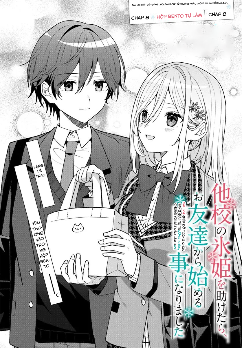 Sau Khi Giúp Đỡ “Công Chúa Băng Giá” Từ Trường Khác, Chúng Tôi Bắt Đầu Làm Bạn Chapter 8.1 - Trang 2
