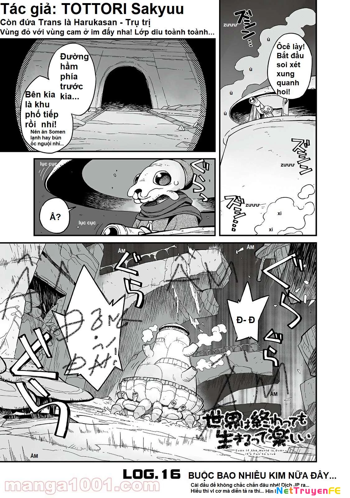 Ngay Cả Khi Hậu Tận Thế, Thật Hạnh Phúc Vẫn Còn Được Sống… Chapter 16.1 - Trang 2