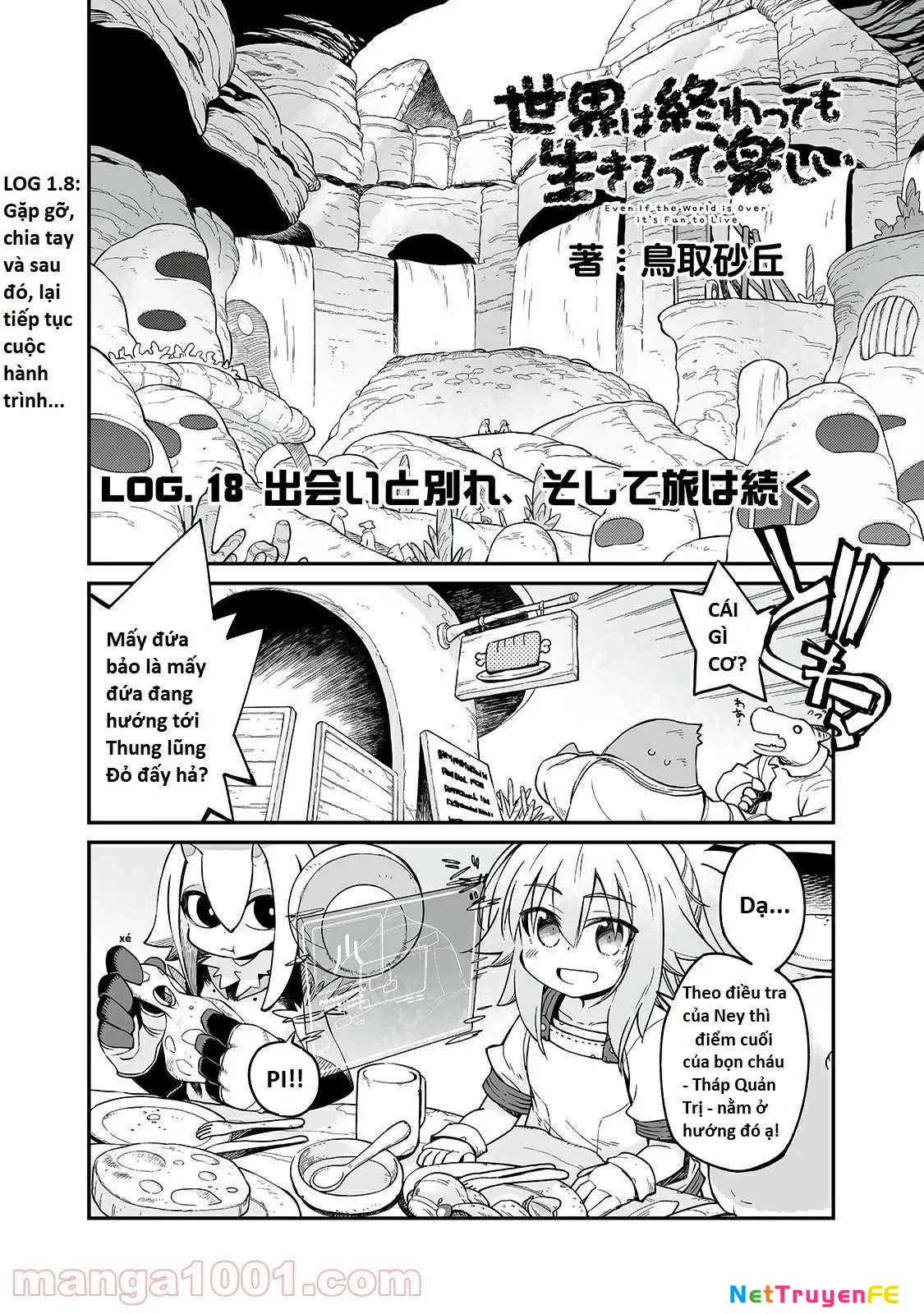Ngay Cả Khi Hậu Tận Thế, Thật Hạnh Phúc Vẫn Còn Được Sống… Chapter 18.1 - Trang 2