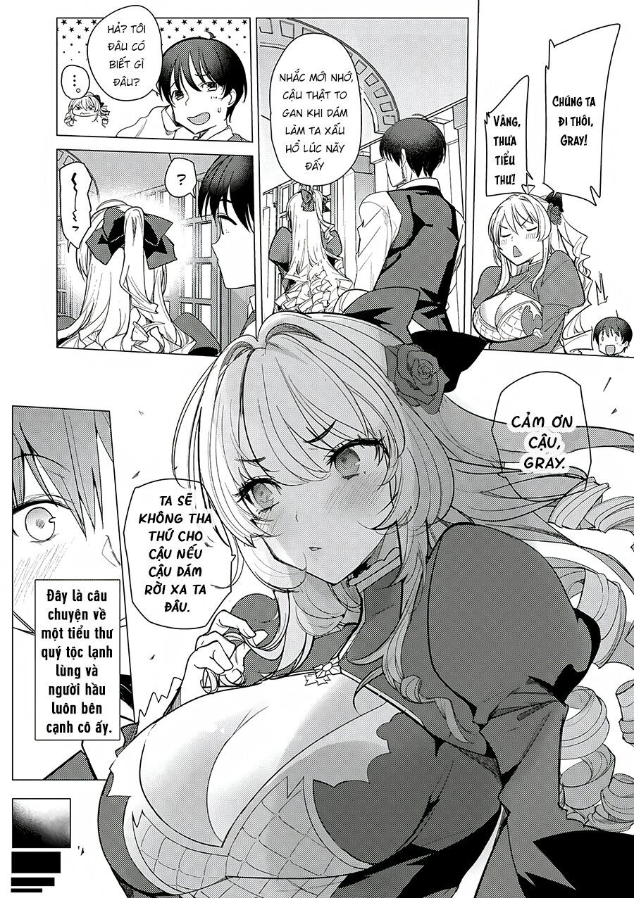 Hyouketsu Reijou-Sama Wo Follow Shitara, Mechamecha Dekiai Sareteshimatta Ken Chapter 1 - Trang 2