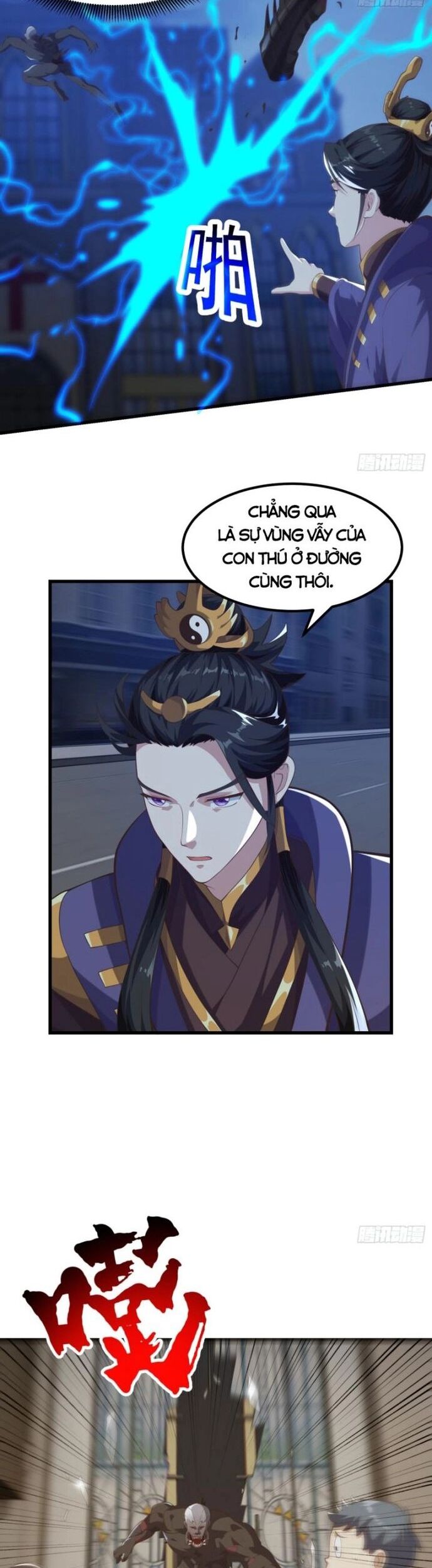 Quốc Thuật? Bần Đạo Không Biết!Bần Đạo Chỉ Biết Lôi Pháp Chapter 38 - Trang 2