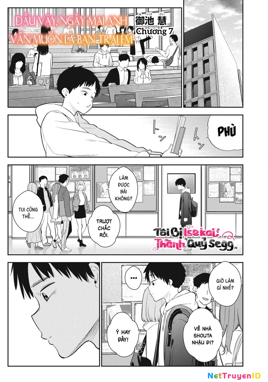 Dẫu Vậy, Ngày Mai Anh Vẫn Muốn Là Bạn Trai Em Chapter 7 - Trang 2