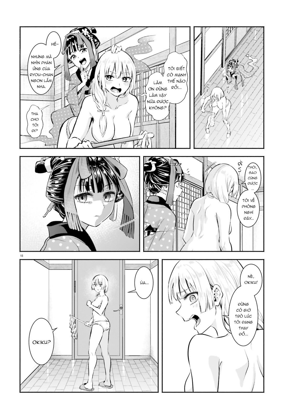 Okiku-San Wa Ichatsukitai Chapter 1 - Trang 2
