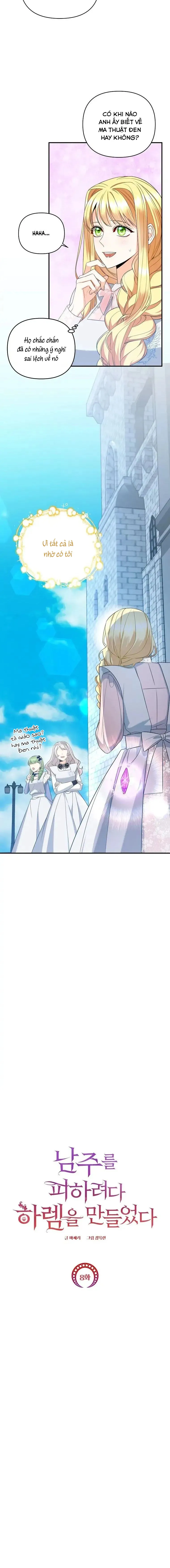 Tôi Tạo Nên Hậu Cung Để Né Nam Chính Chapter 8 - Trang 2