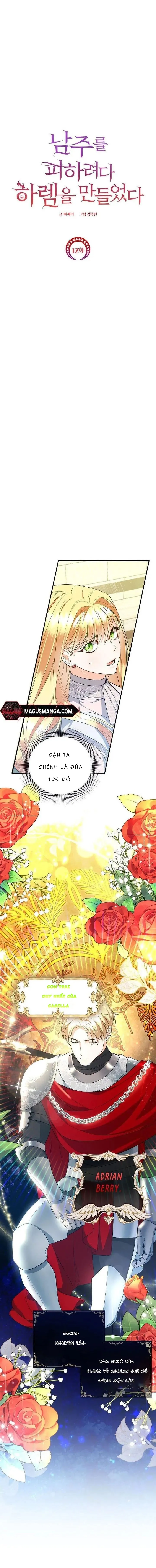 Tôi Tạo Nên Hậu Cung Để Né Nam Chính Chapter 12 - Trang 2