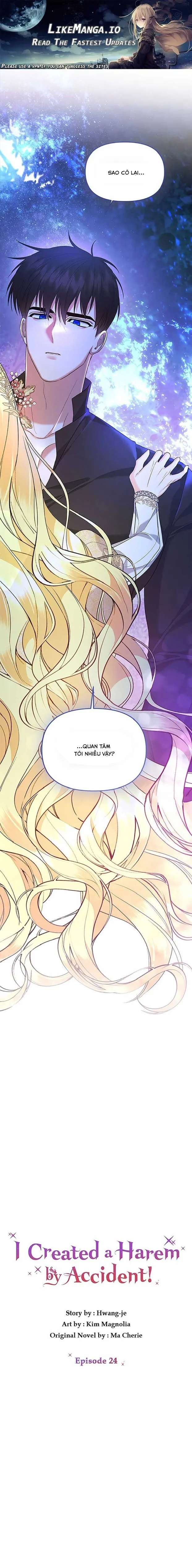 Tôi Tạo Nên Hậu Cung Để Né Nam Chính Chapter 24 - Trang 2
