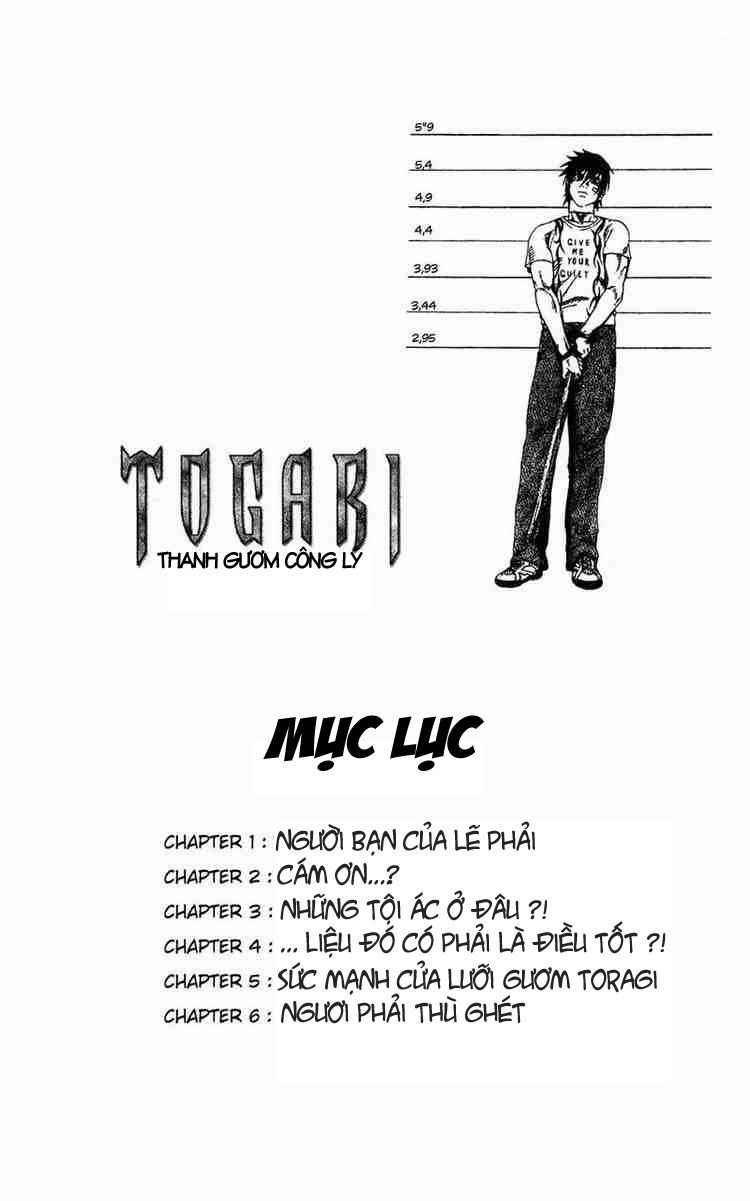 Togari Chapter 1 - Trang 2