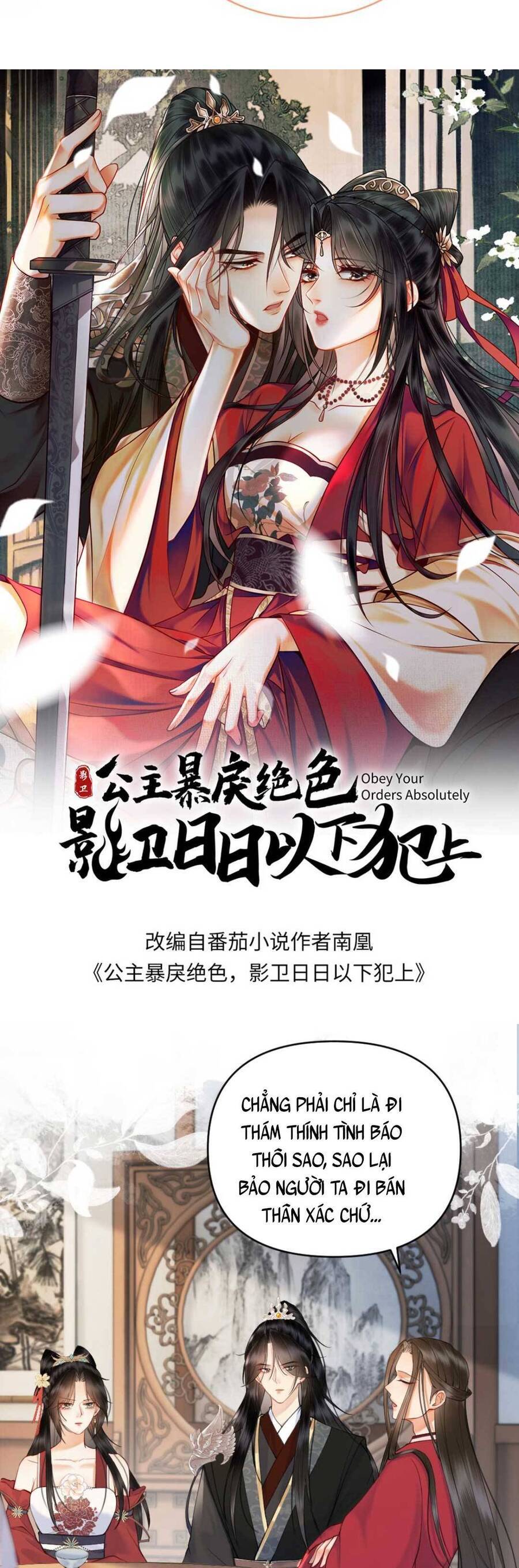 Công Chúa Bá Đạo Tuyệt Sắc : Ám Vệ Ngày Nào Cũng Muốn Phạm Thượng Chapter 93 - Trang 2