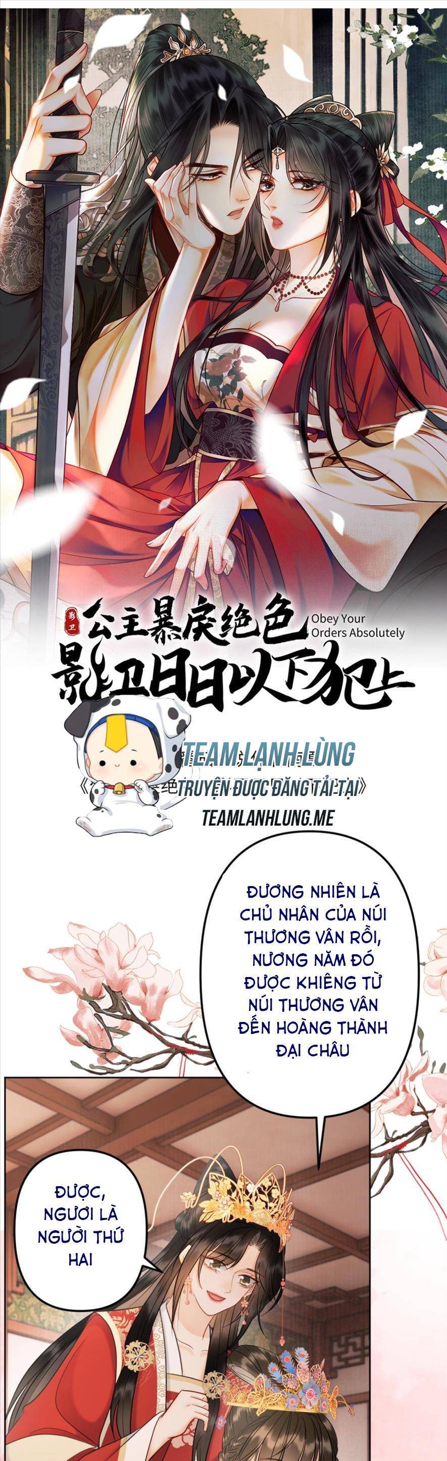 Công Chúa Bá Đạo Tuyệt Sắc : Ám Vệ Ngày Nào Cũng Muốn Phạm Thượng Chapter 223 - Trang 2