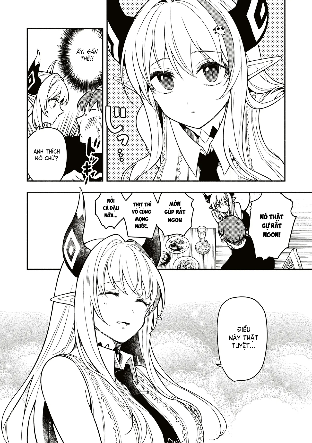 Sứ Mệnh Shinkon : Con Gái Quỷ Vương Muốn Quyến Rũ Dũng Giả Nghiêm Túc ♡ Chapter 1 - Trang 2
