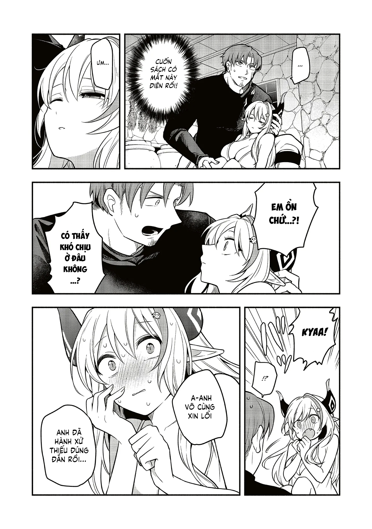 Sứ Mệnh Shinkon : Con Gái Quỷ Vương Muốn Quyến Rũ Dũng Giả Nghiêm Túc ♡ Chapter 1 - Trang 2