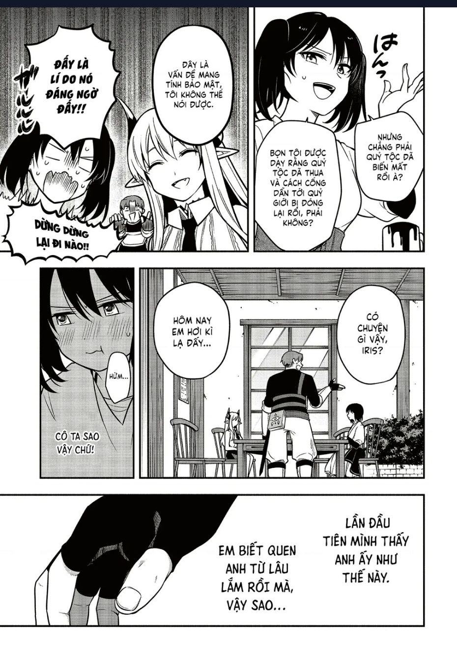 Sứ Mệnh Shinkon : Con Gái Quỷ Vương Muốn Quyến Rũ Dũng Giả Nghiêm Túc ♡ Chapter 3 - Trang 2