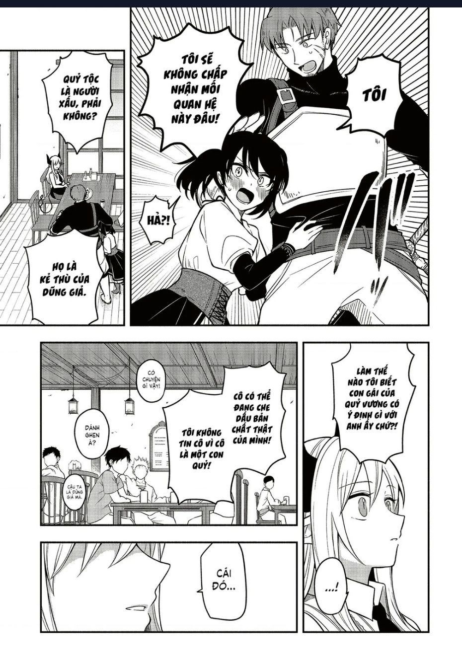 Sứ Mệnh Shinkon : Con Gái Quỷ Vương Muốn Quyến Rũ Dũng Giả Nghiêm Túc ♡ Chapter 3 - Trang 2