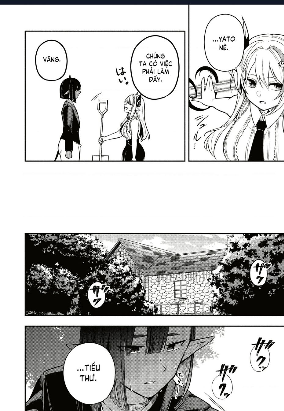 Sứ Mệnh Shinkon : Con Gái Quỷ Vương Muốn Quyến Rũ Dũng Giả Nghiêm Túc ♡ Chapter 5 - Trang 2