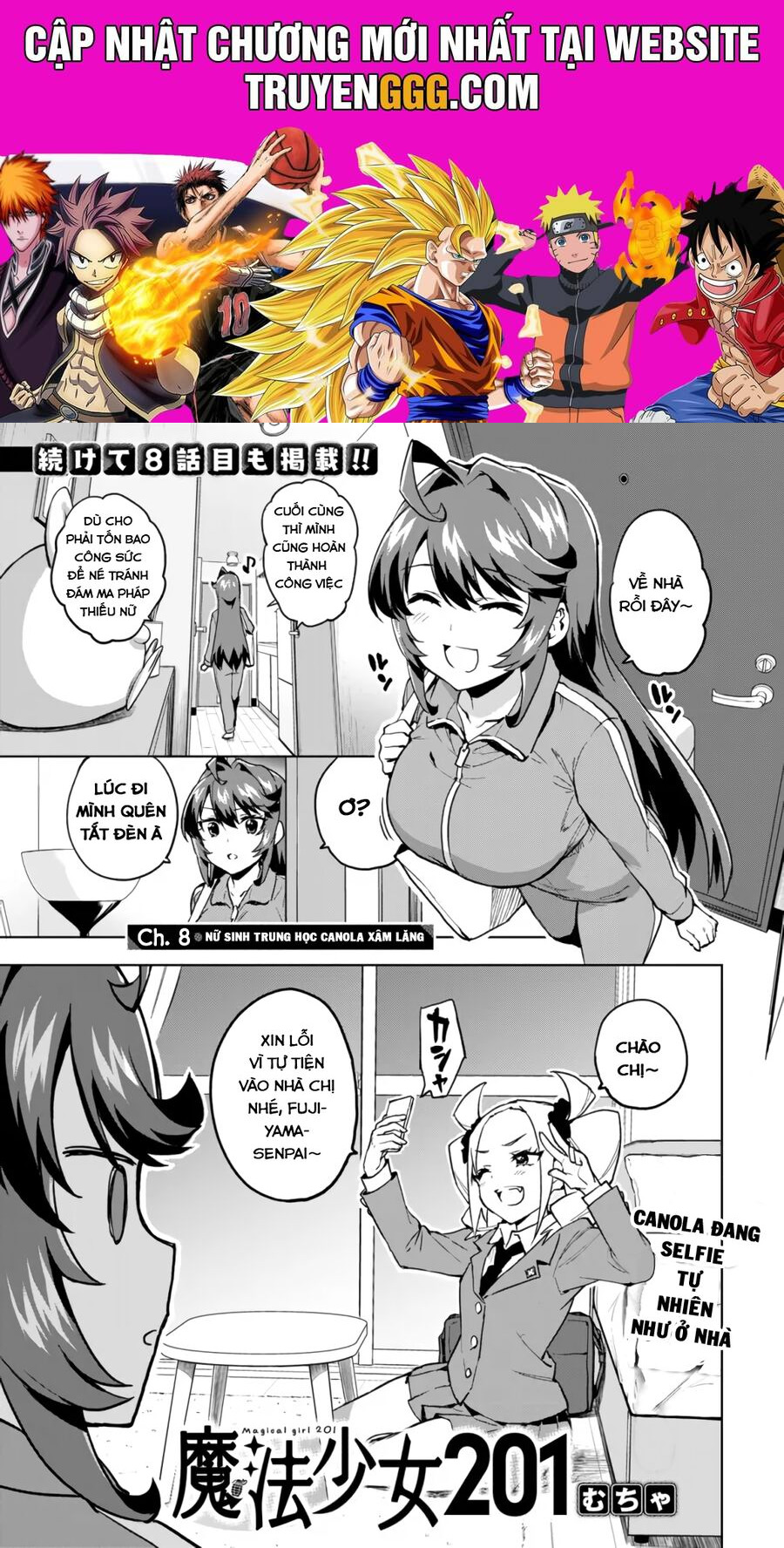 Ma Pháp Thiếu Nữ 201 Chapter 8 - Trang 2