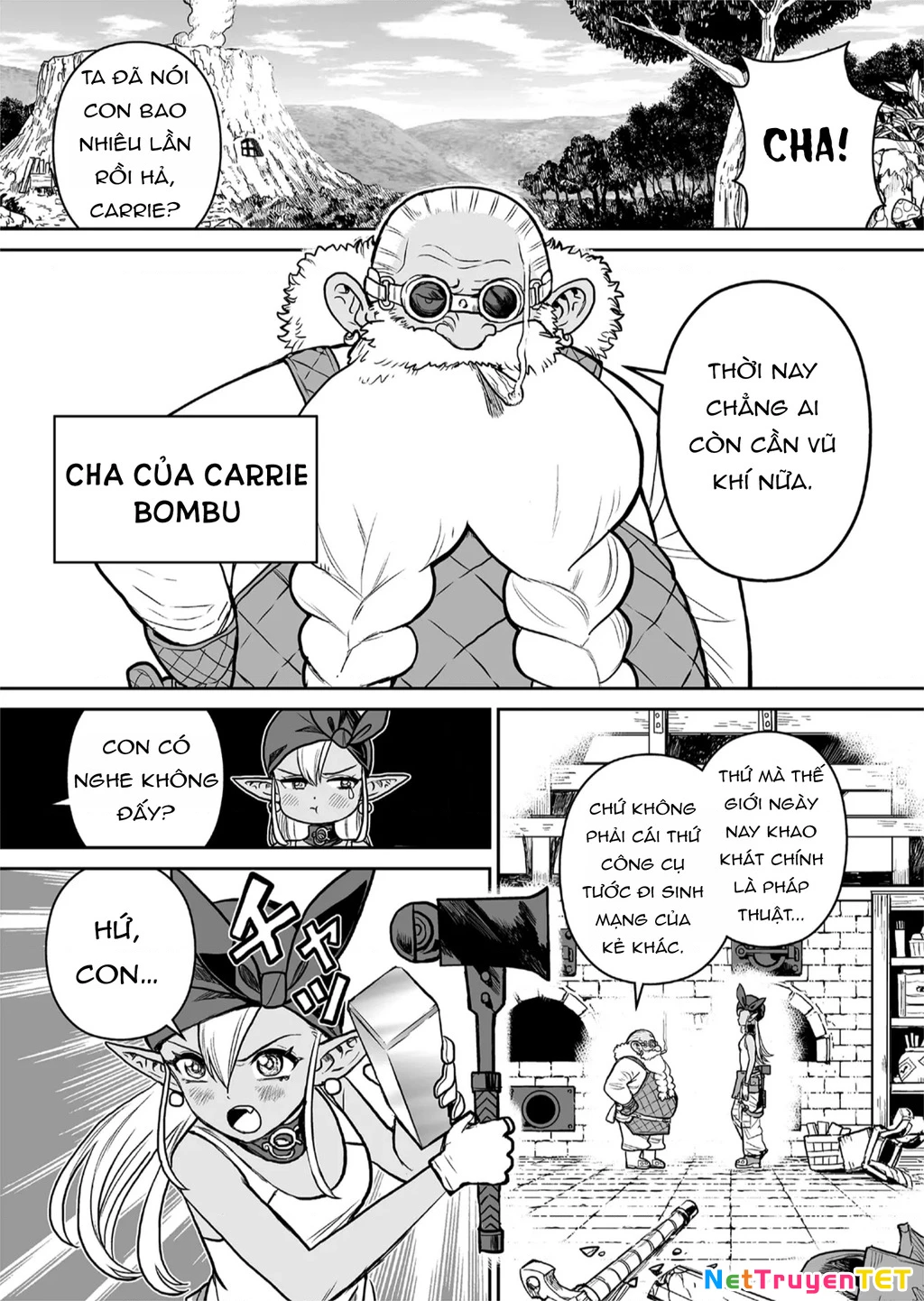 Abandoned ~Tsuyosugite Buki Ga Kowareru Yuusha To Buki Shokunin No Elf~ Chapter 1 - Trang 2