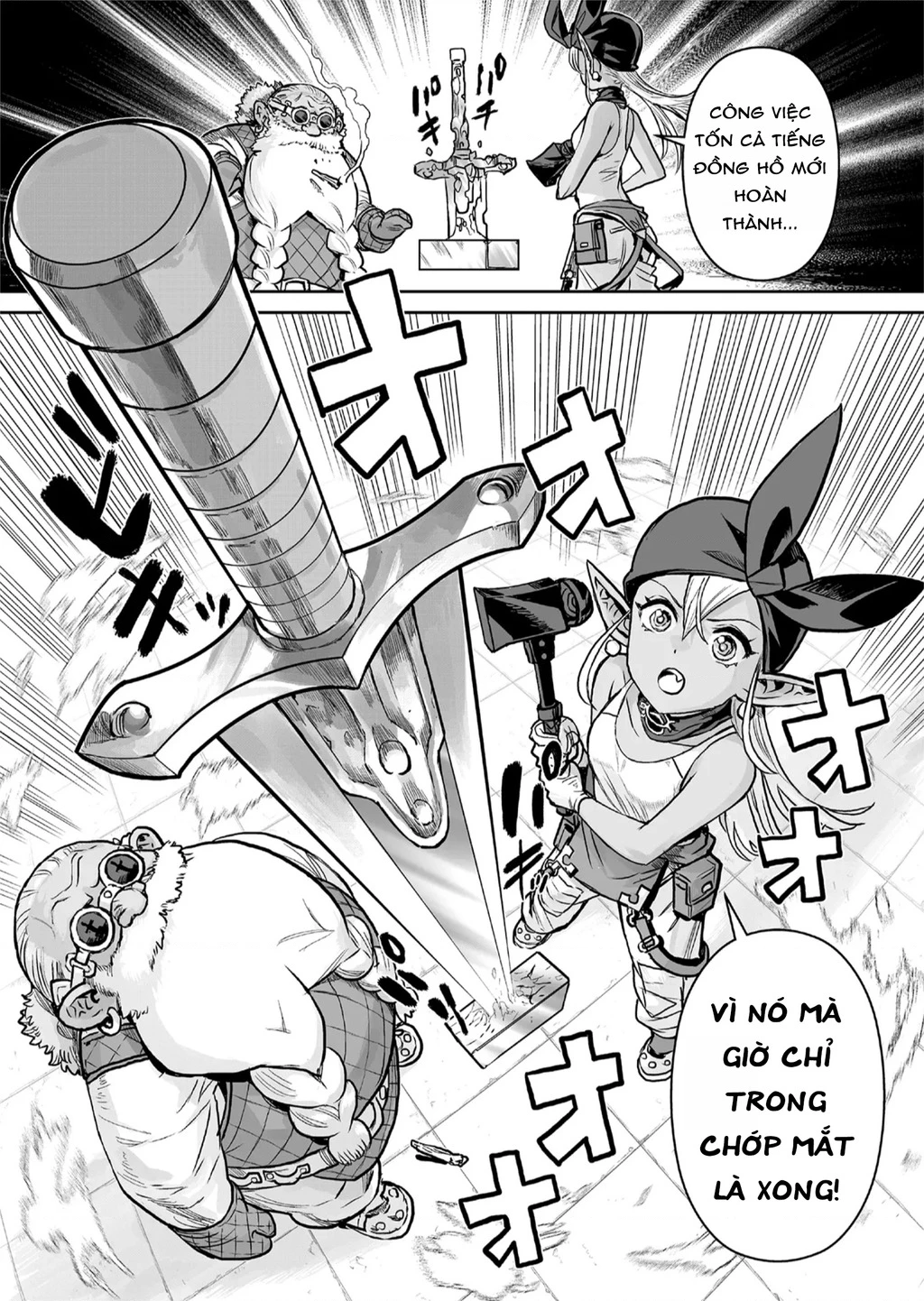 Abandoned ~Tsuyosugite Buki Ga Kowareru Yuusha To Buki Shokunin No Elf~ Chapter 1 - Trang 2