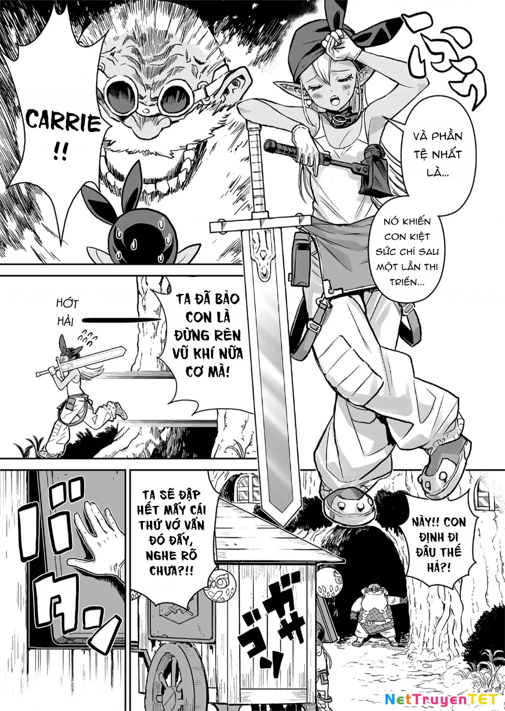 Abandoned ~Tsuyosugite Buki Ga Kowareru Yuusha To Buki Shokunin No Elf~ Chapter 1 - Trang 2