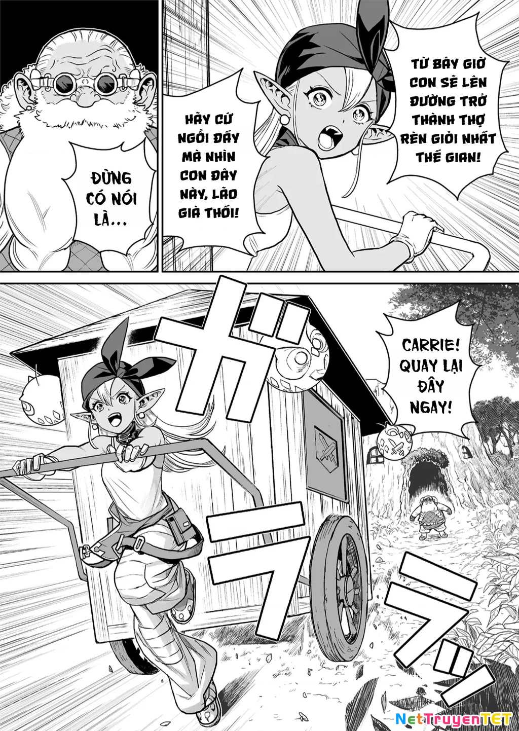 Abandoned ~Tsuyosugite Buki Ga Kowareru Yuusha To Buki Shokunin No Elf~ Chapter 1 - Trang 2