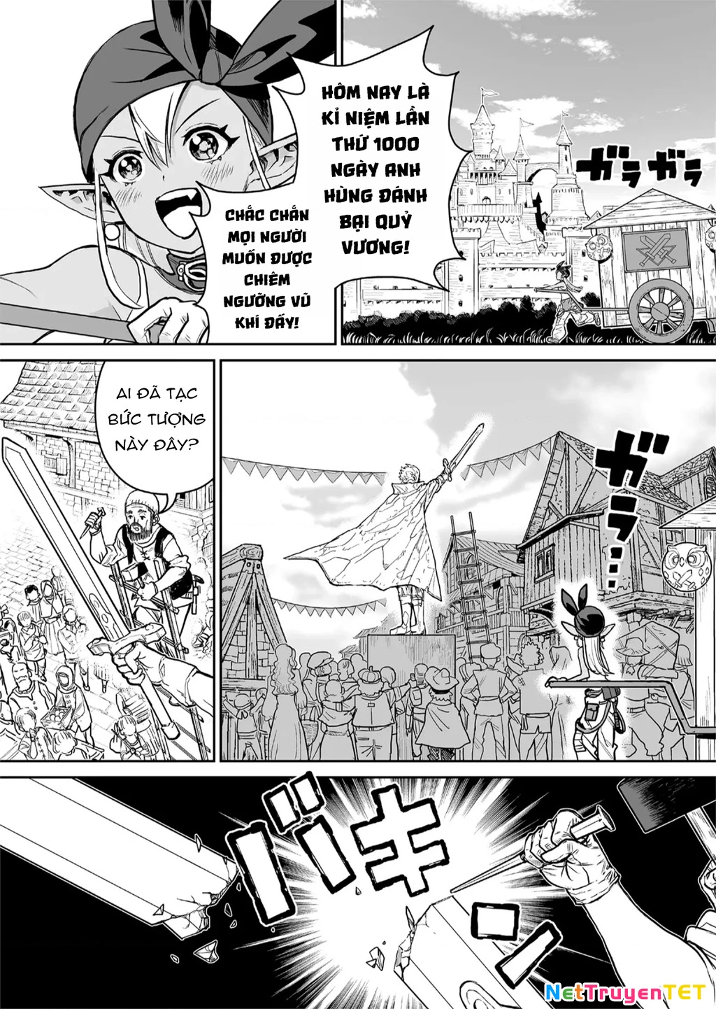 Abandoned ~Tsuyosugite Buki Ga Kowareru Yuusha To Buki Shokunin No Elf~ Chapter 1 - Trang 2