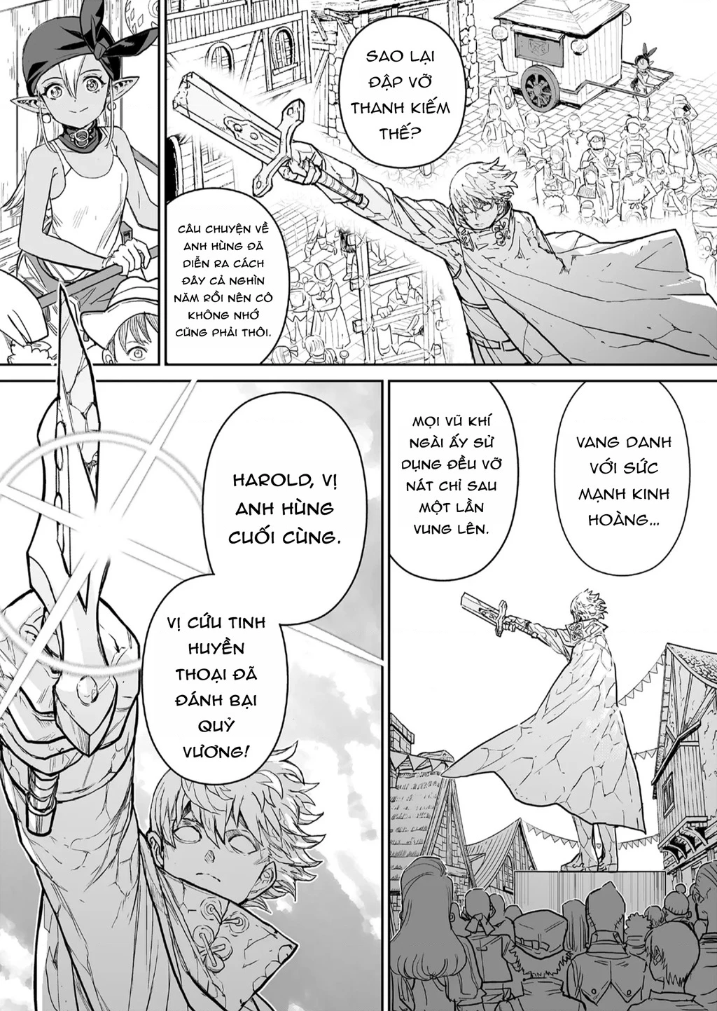 Abandoned ~Tsuyosugite Buki Ga Kowareru Yuusha To Buki Shokunin No Elf~ Chapter 1 - Trang 2