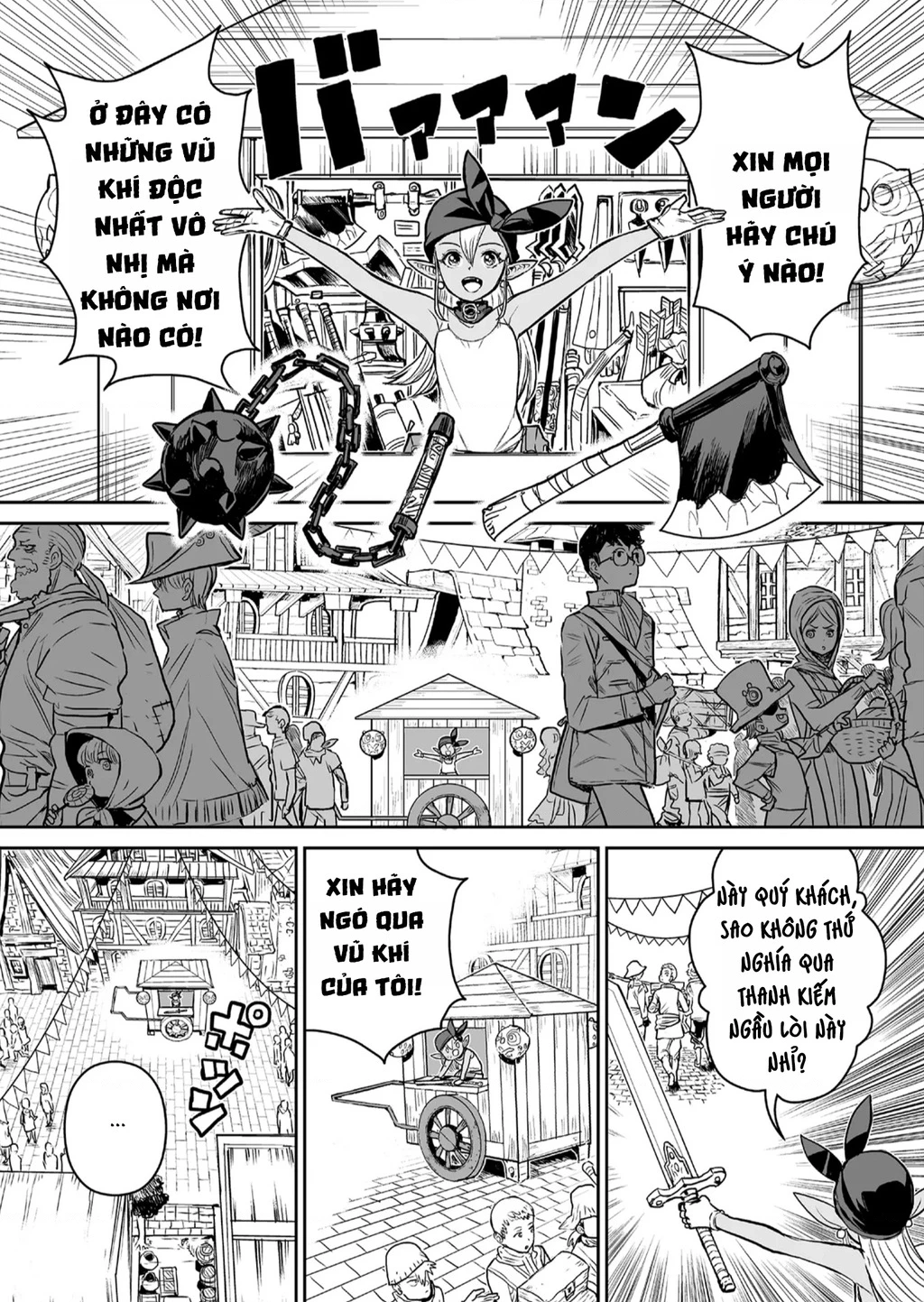 Abandoned ~Tsuyosugite Buki Ga Kowareru Yuusha To Buki Shokunin No Elf~ Chapter 1 - Trang 2