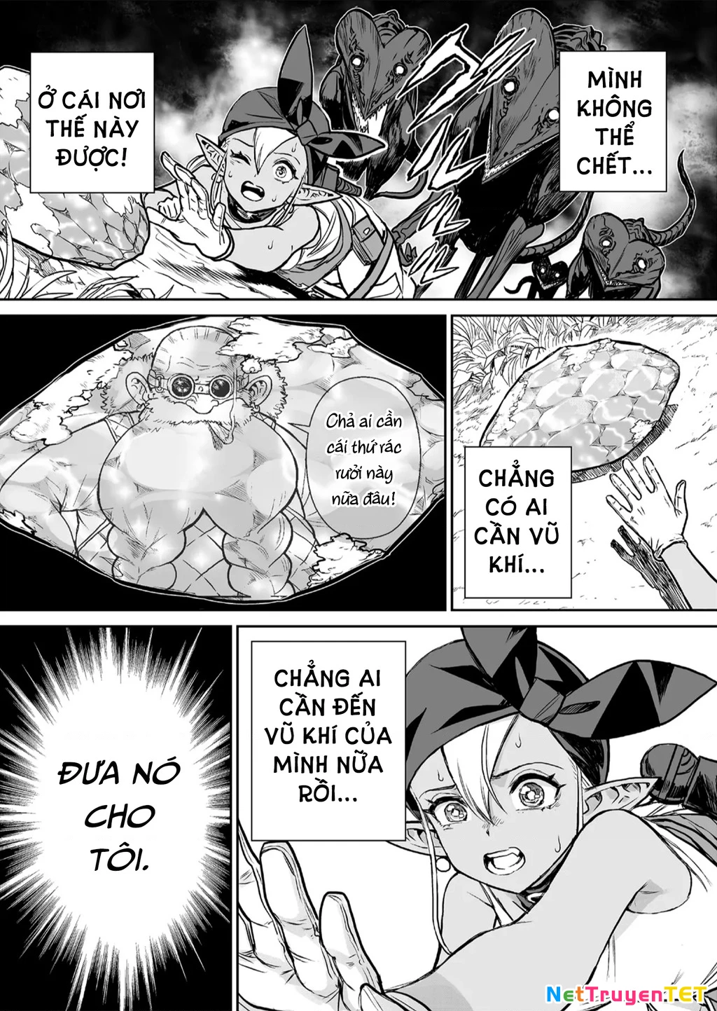 Abandoned ~Tsuyosugite Buki Ga Kowareru Yuusha To Buki Shokunin No Elf~ Chapter 1 - Trang 2