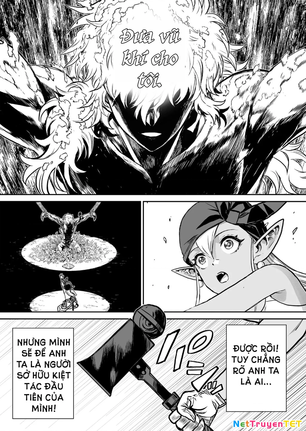 Abandoned ~Tsuyosugite Buki Ga Kowareru Yuusha To Buki Shokunin No Elf~ Chapter 1 - Trang 2