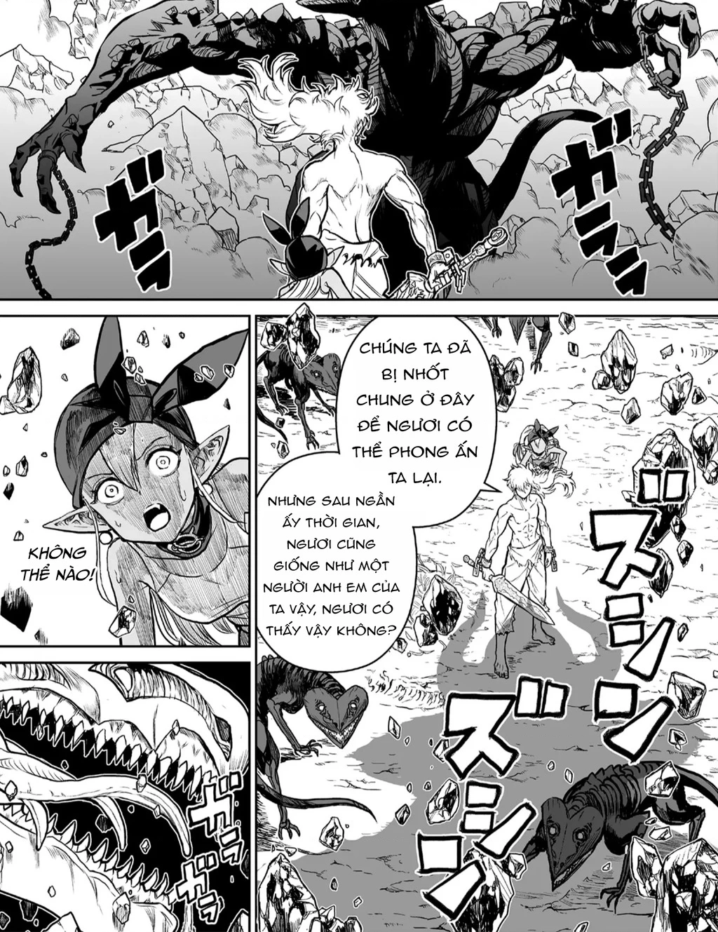 Abandoned ~Tsuyosugite Buki Ga Kowareru Yuusha To Buki Shokunin No Elf~ Chapter 1 - Trang 2