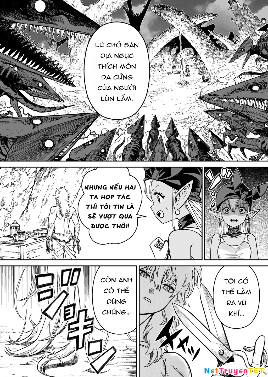 Abandoned ~Tsuyosugite Buki Ga Kowareru Yuusha To Buki Shokunin No Elf~ Chapter 2 - Trang 2