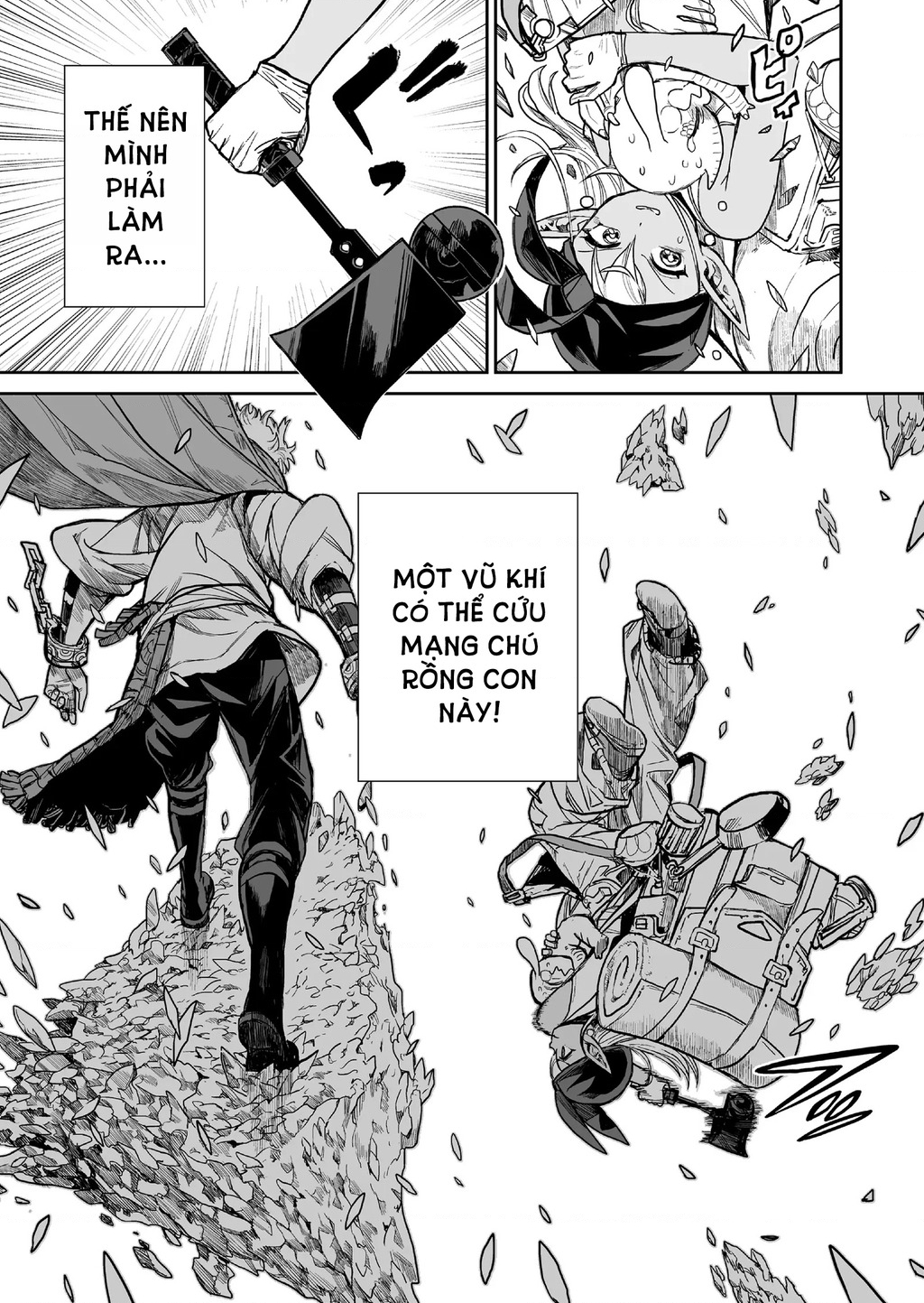 Abandoned ~Tsuyosugite Buki Ga Kowareru Yuusha To Buki Shokunin No Elf~ Chapter 5 - Trang 2
