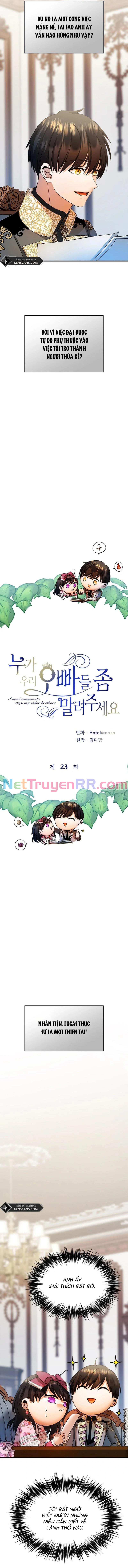 Tôi Cần Ai Đó Ngăn Chặn Các Anh Trai Của Tôi Chapter 23 - Trang 2