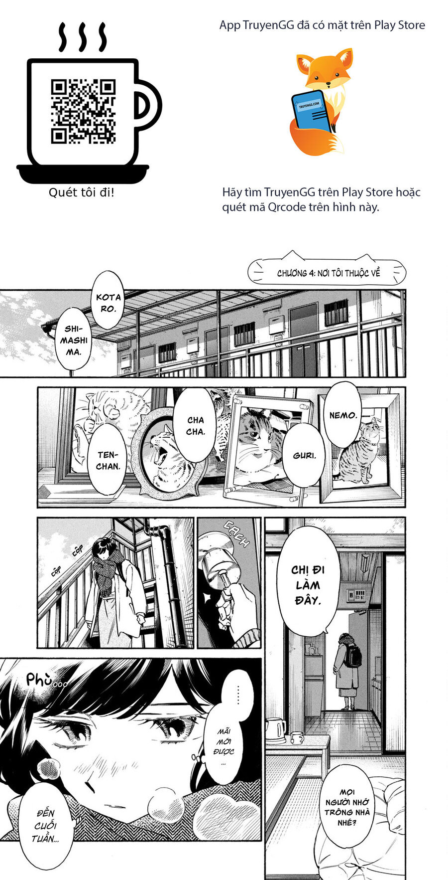 Kurone-San Wa Nyaa To Nakanai Chapter 4 - Trang 2