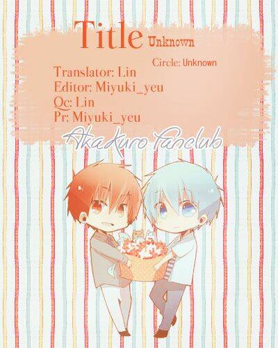 Akakuro S-Doujinshi Chapter 19 - Trang 2