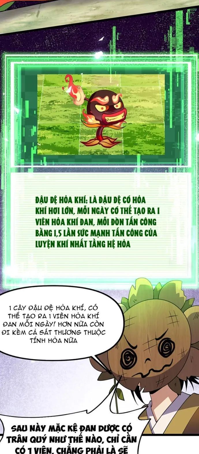 Xuyên Không Đến Thế Giới Tu Chân, Ta Vậy Mà Kích Hoạt Được Hệ Thống Plants Vs Zombie Chapter 12 - Trang 2