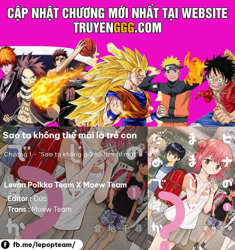 Hina No Mama Ja Dame Desu Ka? Chapter 1 - Trang 2