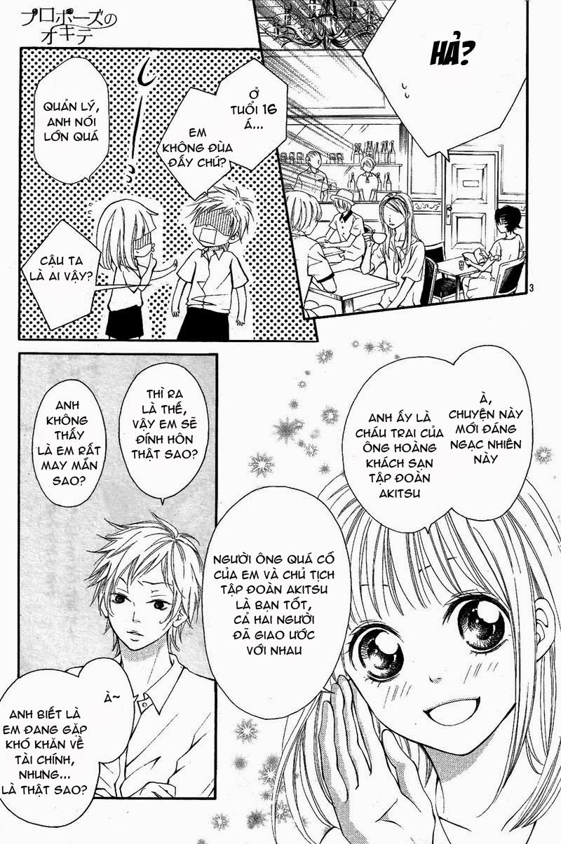 Proposal No Okite Chapter 1 - Trang 2
