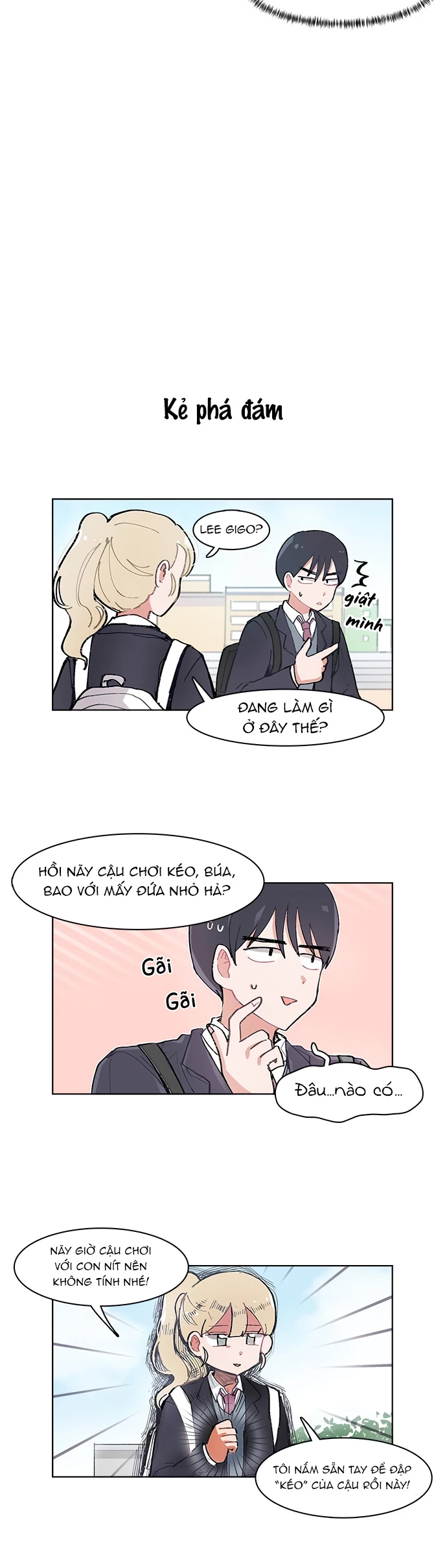 I Only Want To Beat You Chapter 2 - Trang 2