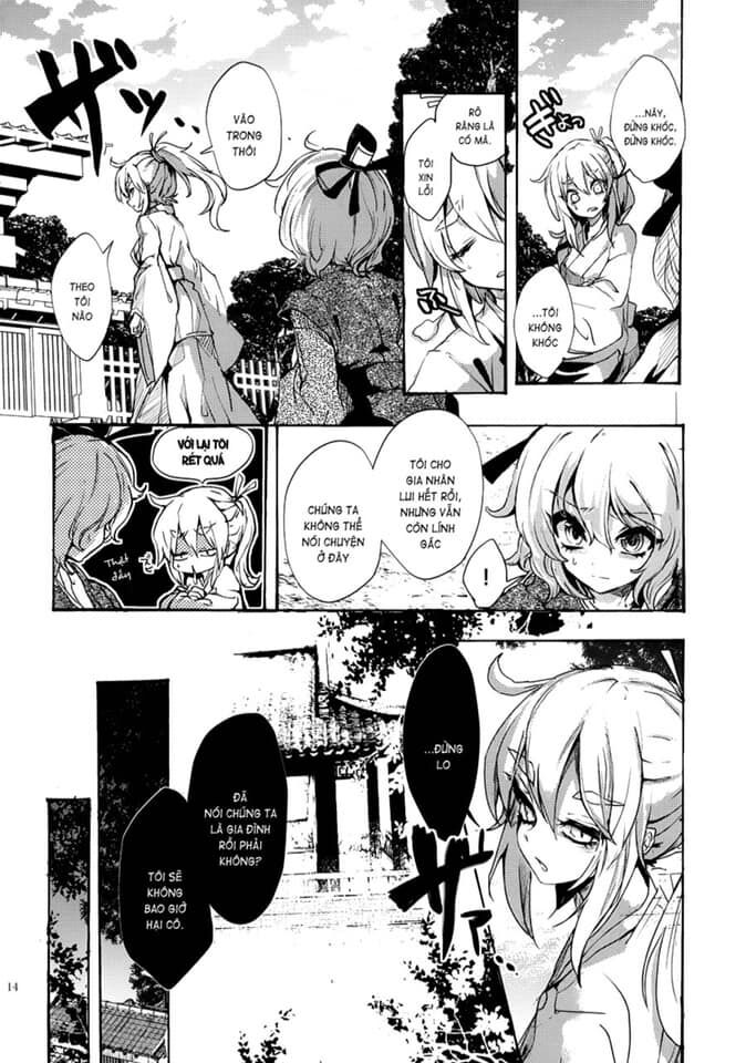 Touhou – Sogano Tojiko Wa Kataranai (Doujinshi) Chapter 2 - Trang 2