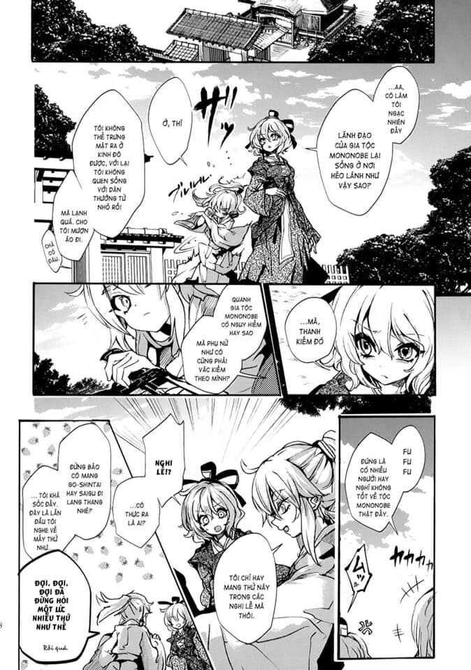 Touhou – Sogano Tojiko Wa Kataranai (Doujinshi) Chapter 2 - Trang 2