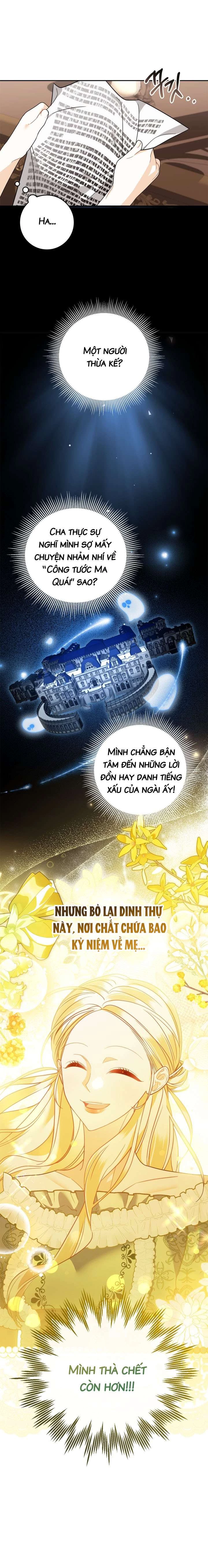 Tôi Trở Thành Con Gái Của Công Tước Ma Chapter 2 - Trang 2