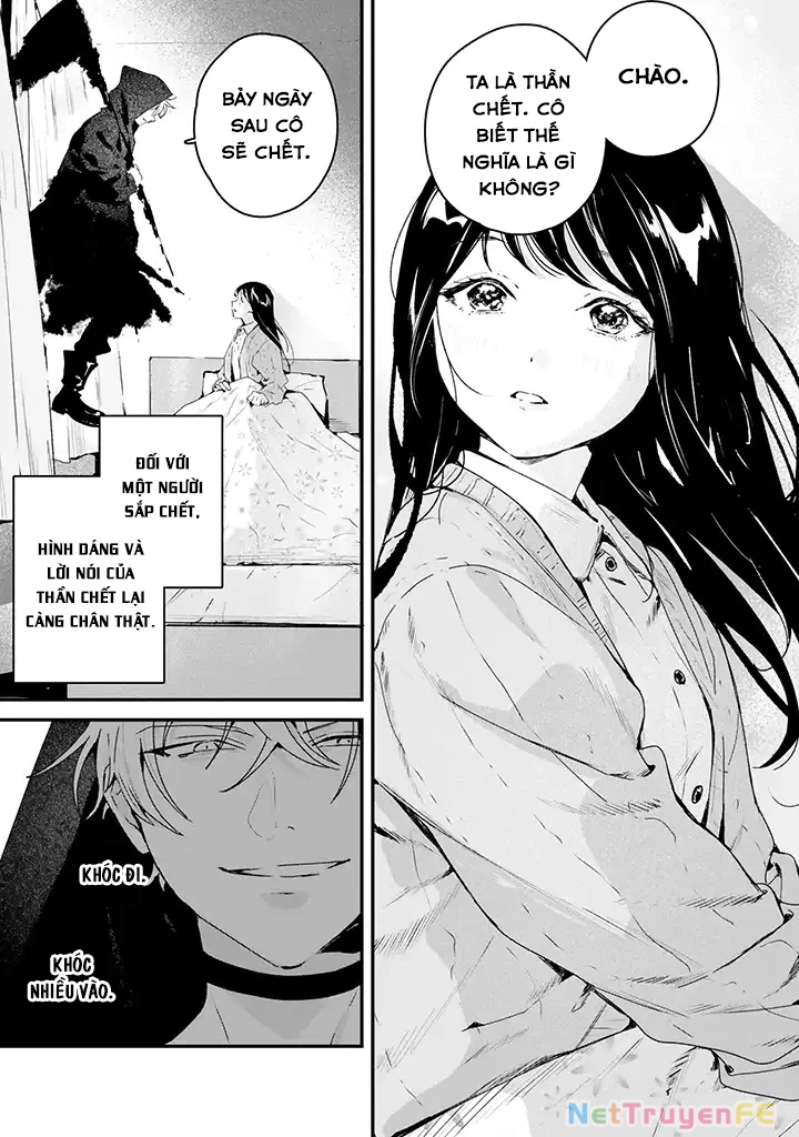 Câu Chuyện Về Tử Thần Và Cô Gái Chỉ Còn 7 Ngày Để Sống Chapter 1 - Trang 2
