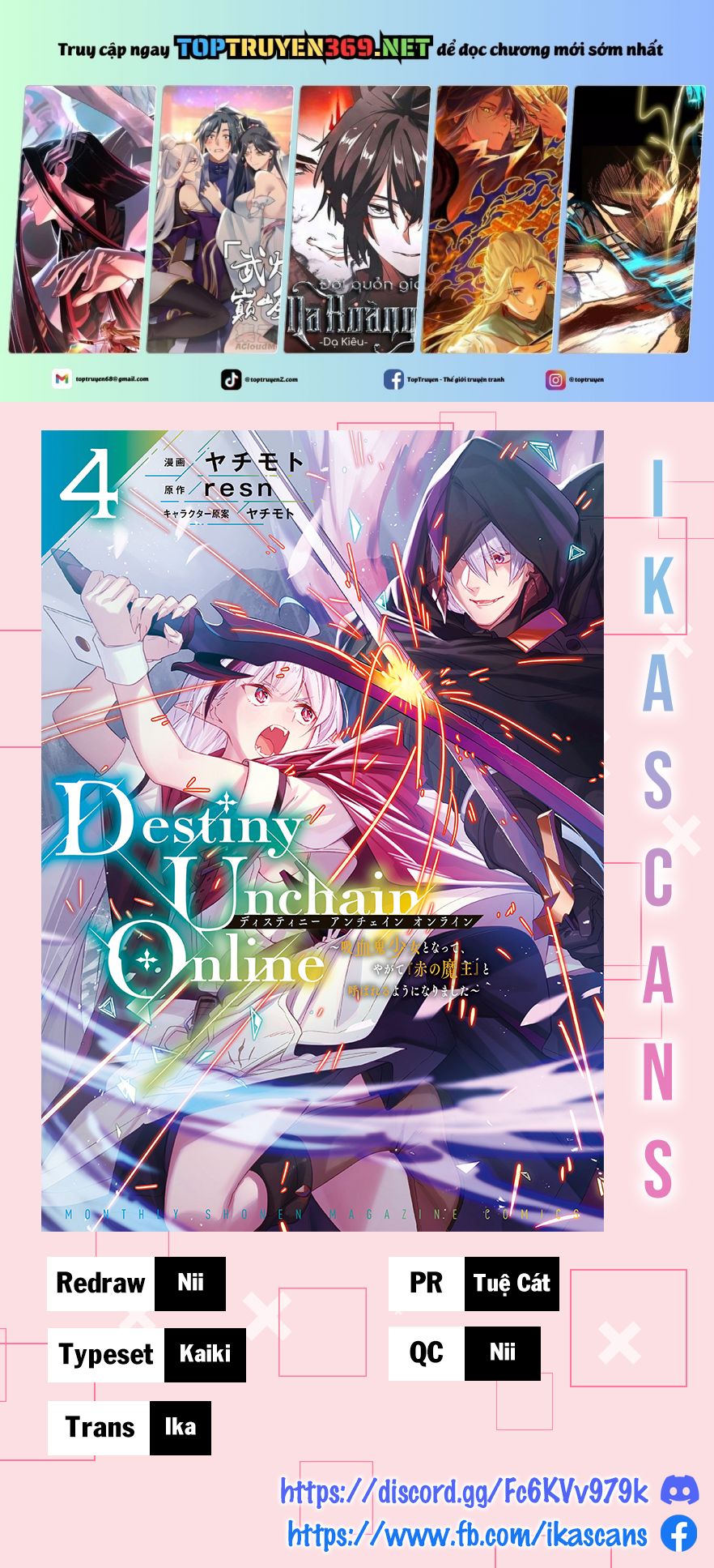 Destiny Unchain Online Chapter 28 - Trang 2
