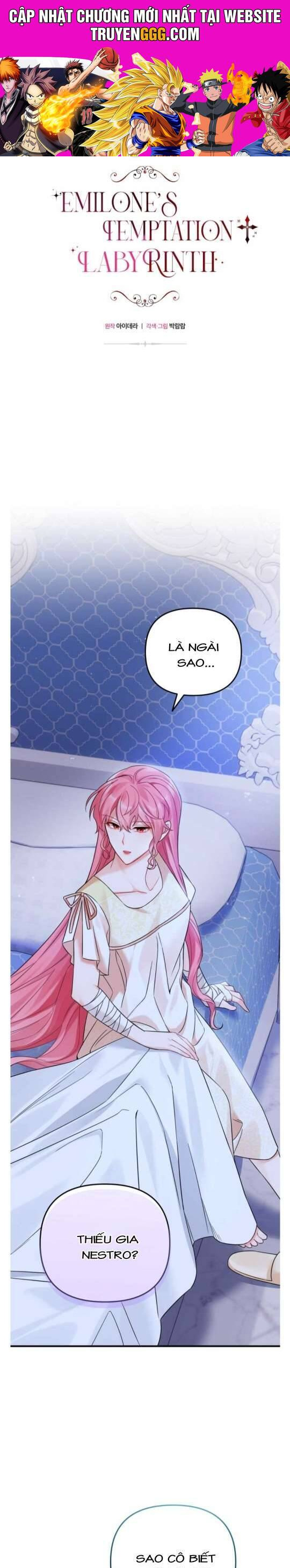 Mê Cung Cám Dỗ Của Emilone Chapter 16 - Trang 2