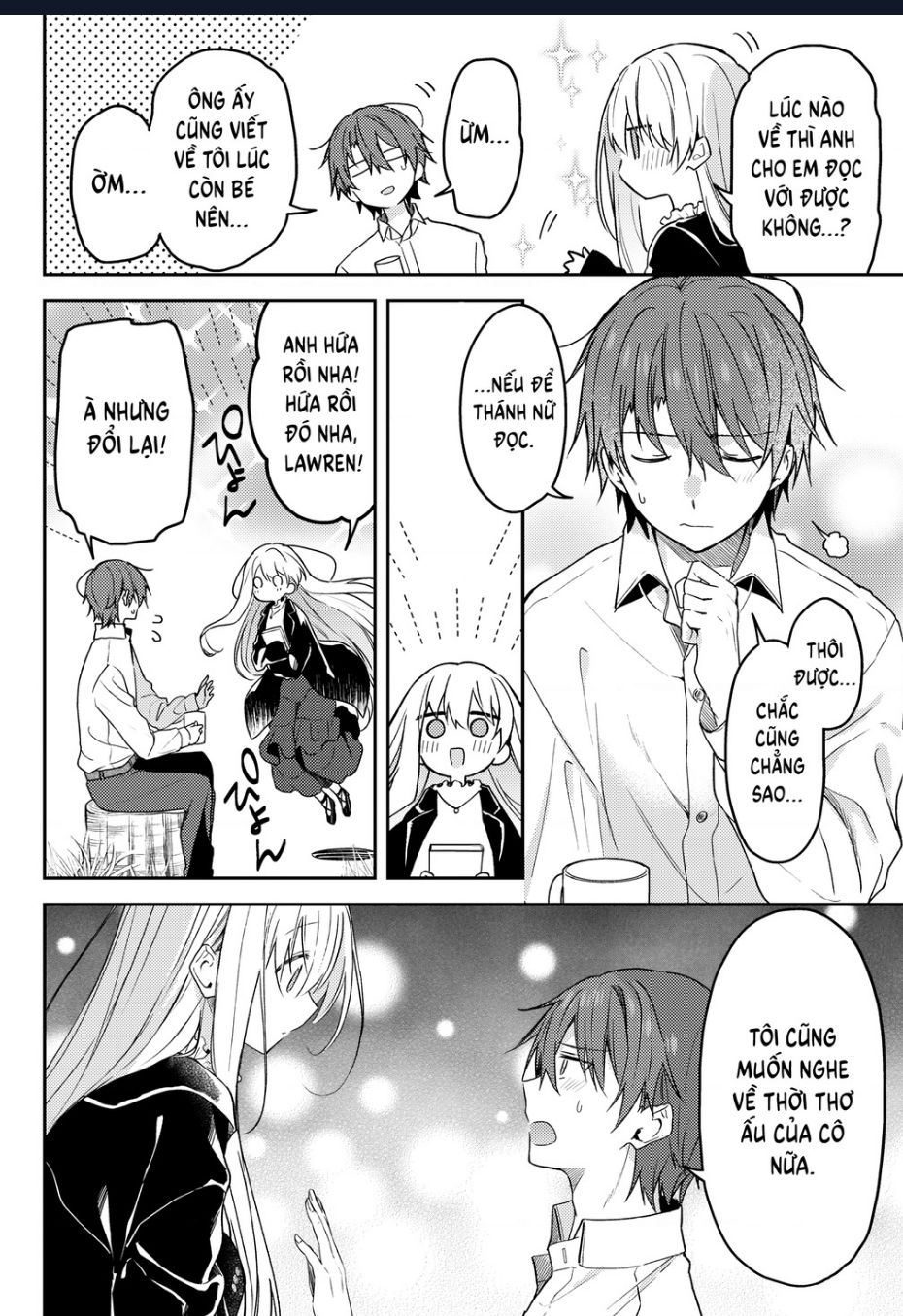 Shiro Seijo To Kuro Bokushi Chapter 68 - Trang 2