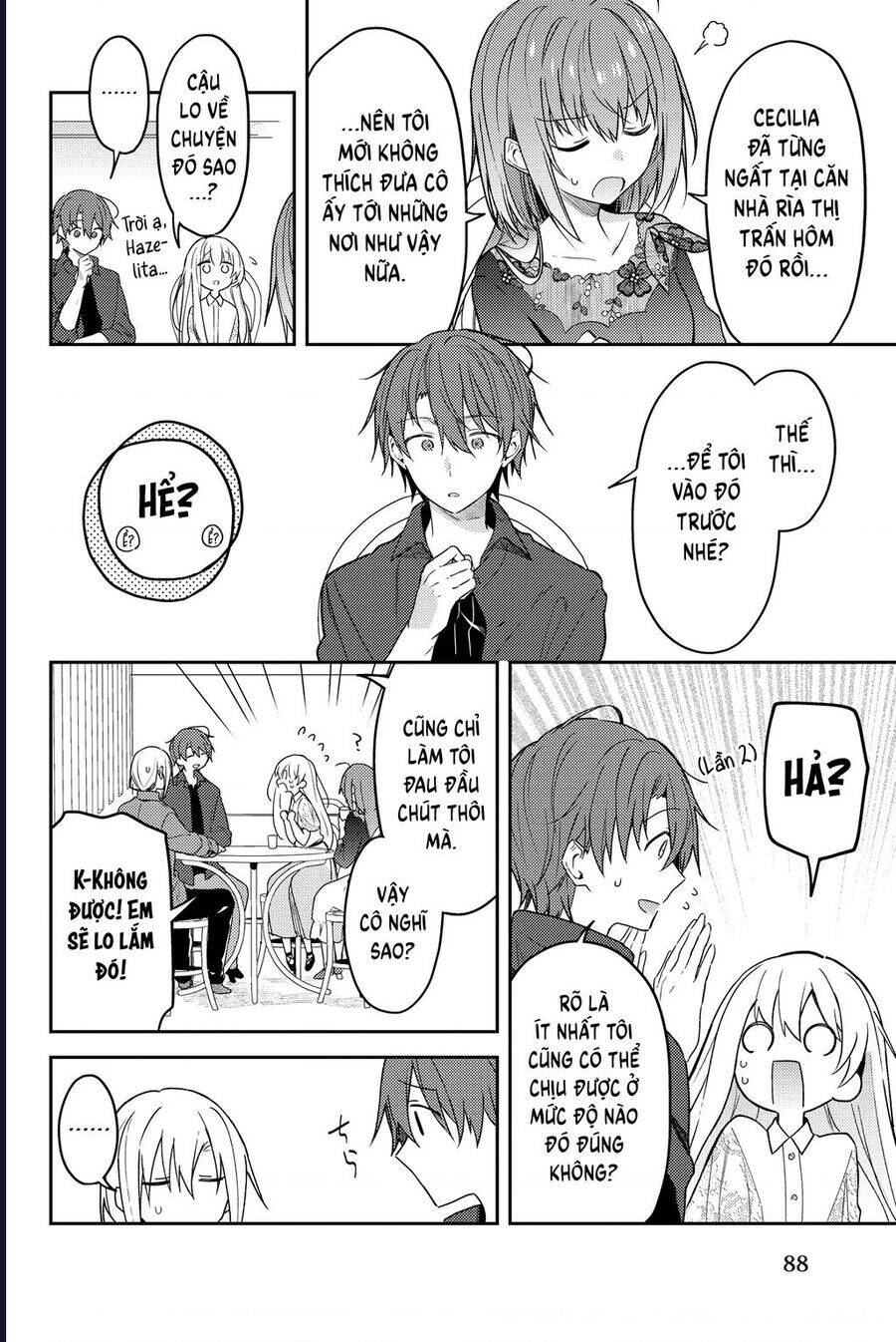 Shiro Seijo To Kuro Bokushi Chapter 70 - Trang 2